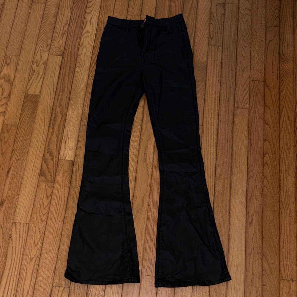 Edikted Black Flare Pants
